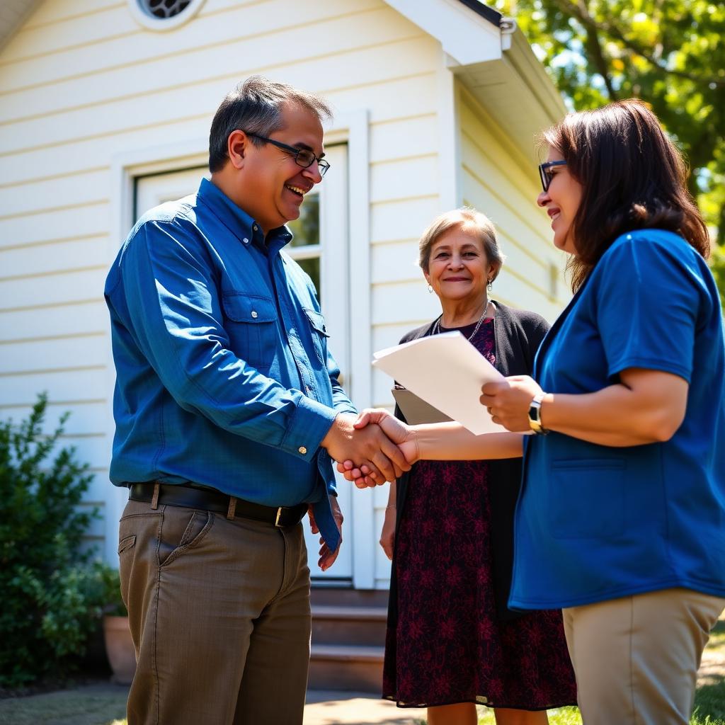 Ministry leaders partnering with a local church